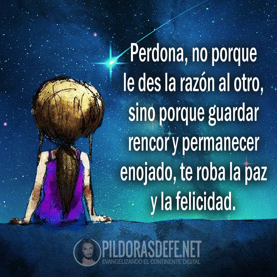 perdonar no es signo de debilidad